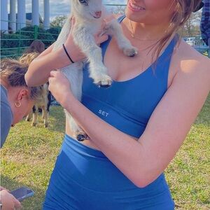 SET Active Luxform Workout Set “River” Size S (Racer V & Bike Shorts)